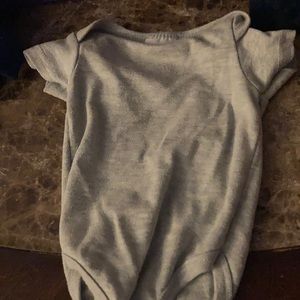 Grey onesie